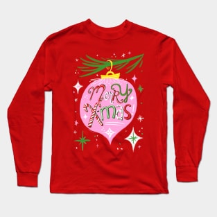 Cute merry Christmas ornament Long Sleeve T-Shirt